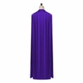 thumbnail image 2 of YTCAMLO Hoodless Womens Mens Satin Cloak Comfy Solid Color Full Length Cape for Christmas Halloween Dress-Up Party, 2 of 4