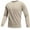 Mens Clothing Khaki, variant on Workout Mens T Shirts - Black Gym Quick Dry Long Sleeve Moisture Wicking Tee Tops for Athletic Work Casual Running M-2XL