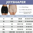 thumbnail image 3 of Joyshaper 3 Pack Women Seamless Slip Shorts for Under Dress Smooth Boyshorts for Yoga/Bike/Workout, 3 of 8