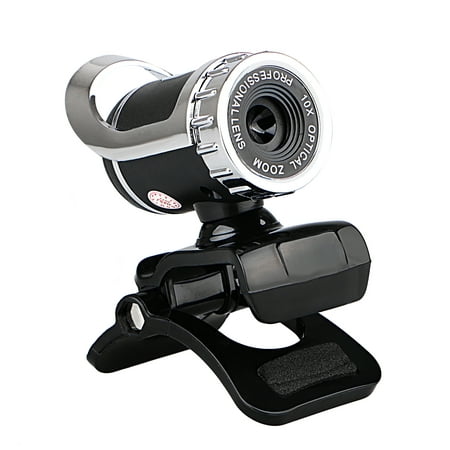 EEEKit HD Webcam, 12.0 Megapixels USB 2.0 1080P Clip-on Digital Video HD Web Camera for Desktop PC Laptop Skype with Built-in Sound Absorption