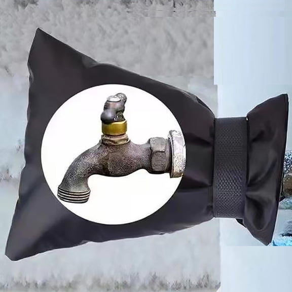 Outdoor Faucet Cover for Winter Freeze Protection,Thicken Outdoor Winter Insulated Spigot Cover,Reusable Oxford Cloth Hose Bib Cover for Lawn Faucets and Hydrant