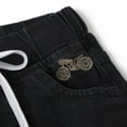 thumbnail image 2 of chopper club Boys Jeans - Elastic Waist with Drawstrings Stretchable Denim Pants in Slim Fit 36, 2 of 3