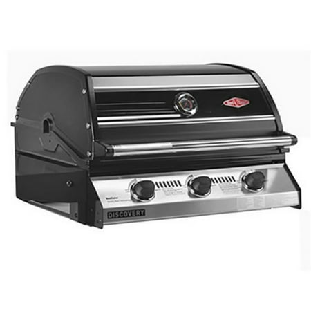 BeefEater 18632 Discovery i1000R 3-Burner Built-In Gas Grill with (Best Outdoor Built In Natural Gas Grills)