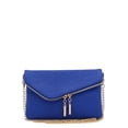 thumbnail image 1 of Bolso de mano Bag Fashion con forma de rompecabezas con forma de sobre, bandolera, azul, 1 of 7