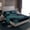 Blue Teal, variant on Manfei Female Men Blue Mandala Twin Sheet Sets 3pcs,Exotic Style Twin Fitted Sheet Microfiber,Bohemian Hippie Flower Breathable Flat Sheet,Microfiber Bedroom Decor