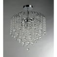 thumbnail image 3 of Warehouse of Tiffany Mary 4-light Chrome Crystal Chandelier, 3 of 4
