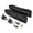 Black, variant on 2pcs Set Universal Adjustable Armrests Arm Rest Comfortable Seat Handle PU Foam for Car Truck, Black