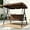 Brown, variant on VIVOHOME 3 Seat Porch Swing Chair with Converting Canopy&Removable Cushion, Cushioned Steel Frame Porch Canopy Swing Chair, Swing Glider Hammock for Patio, Garden, Gray