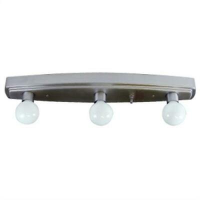 Itc 3445e Sa381000 Mirage 3 Bulb Traditional Rv Vanity Light Nickel Walmart Com Walmart Com