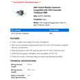 thumbnail image 2 of ABS Control Module Connector - Compatible with 2004 Chevy Trailblazer RWD, 2 of 2