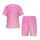 thumbnail image 1 of Balery Breast CancerN Ribbons Awareness Conjunto de Pijama Infantil de Manga Corta con Estampado – Ropa de Dormir de Algodón Suave-Small, 1 of 6
