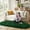 Dark green, variant on SARAG 3x3ft Round Area Rug for Bedroom,Fluffy Circle Rugs for Living Room Kids Room,Home Decor Shaggy Carpet Fuzzy Plush Rug for Nursery Room,Orange