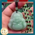 thumbnail image 2 of Fashion Guanyin Maitreya Buddha Pendant Necklace, Buddhist Style, Gift Ready, Unisex, Boho Long Sweater Chain for Women, 2 of 4