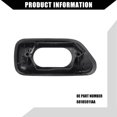 thumbnail image 2 of OE 68185911AA Door Lock Switch Bezel Black for Jeep Wrangler JK 3.6L V6 Gas 2011-2018 Driver Convenience Spare, 2 of 7