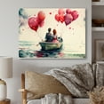 thumbnail image 2 of Designart Loving Couple Spending Time Outdoors I Canvas Wall Art, 2 of 5