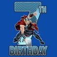 thumbnail image 2 of Boy's Marvel Thor Hammer 7th Birthday Graphic T-Shirt, 2 of 5
