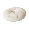 thumbnail image 3 of Cojín Redondo Almohada Piso Tatami Acolchada Silla Meditación Corduroy Multifuncional Resistente Adecuado para Adultos Niños Interior Exterior Lectura Beige, 3 of 8