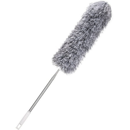 

Ekeka Clearance ! Extendable er Long Handle Roof Cleaning Bendable Brush Static Washable Home