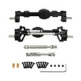 thumbnail image 1 of Xuanheng Front and Rear Axle Set Complete Axle Set for C8815 1:10 Scale Vehicles Black, 1 of 8