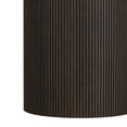 thumbnail image 5 of Sutton Round Dining Table with White Faux Marble Top in Dark Brown, 5 of 8