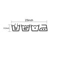 thumbnail image 2 of Washing Machine Sign Removable Art Washing Machine Wall Decal Wall Sticker Laundry Room Wallpaper Home Room Decor Wall Decal, 2 of 6