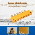 thumbnail image 3 of ZOUSSIQI Brass Oil Distributor 5/6 Adjustable Manifold for Automatic Lubricating Oil Pump,Way Adjustable Lube Oil Piston Distributor Value Manifold Block for Centralized Lubrication (1 in CA919-45391, 3 of 9