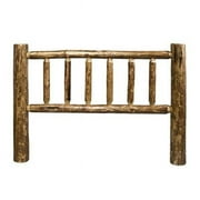 Montana Woodworks MWGCCKHB Glacier Country Twin Log Headboard - Stained and Lacquered - Twin