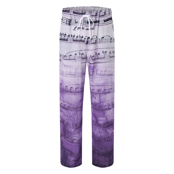 Vedolay Casual Trousers Mens Pants Casual Jogger Outdoor Fashion Casual Basic Loose Quick-Drying Pants,Purple S