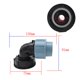 thumbnail image 2 of Ton Barrel Water Tank Valve Connector S60X6 IBC 20/25/32Mm Elbow Outlet Adapter Barrels Fitting Parts - 32Mm, 2 of 4