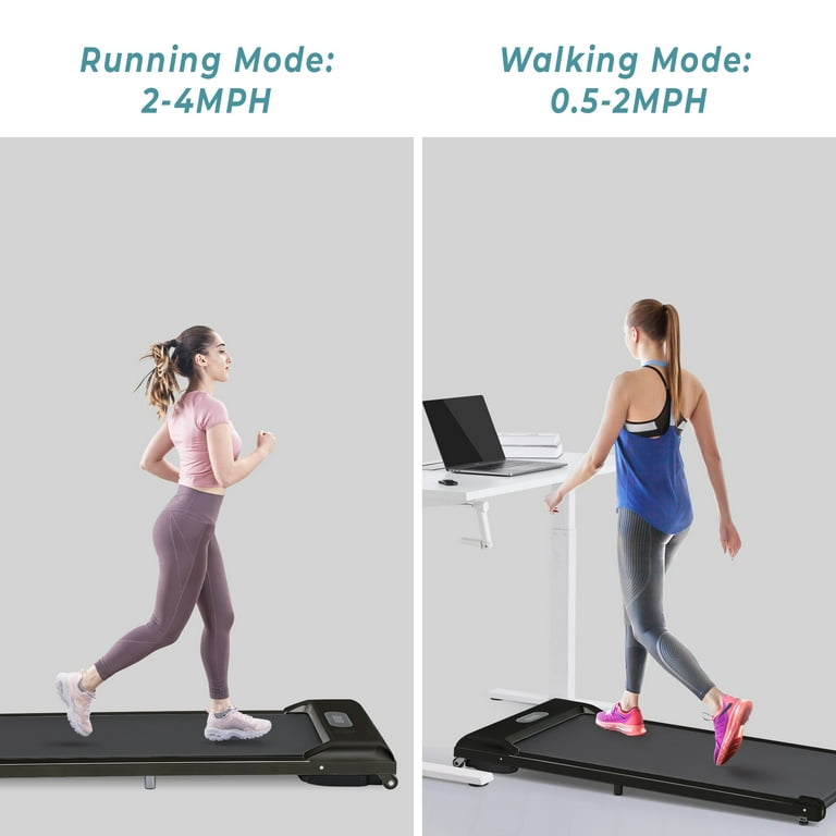 2.5HP Walking Pad Under Desk Treadmill 2 In 1 Folding Treadmill