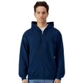 thumbnail image 1 of Gildan Mens Softstyle Midweight Full Zip Hoodie, 1 of 3
