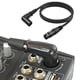 thumbnail image 1 of Adaptador Cable Extensión Micrófono XLR 0 3/1/2/3/5/10M Recto A 90 Grados, 1 of 9