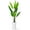 D, variant on Senfot 137cm Single Artificial Monstera Deliciosa Plant Realistic Split Leaf Tropical Faux Greenery Plant with Tall White Pot Stylish Indoor Outdoor Floor Decor