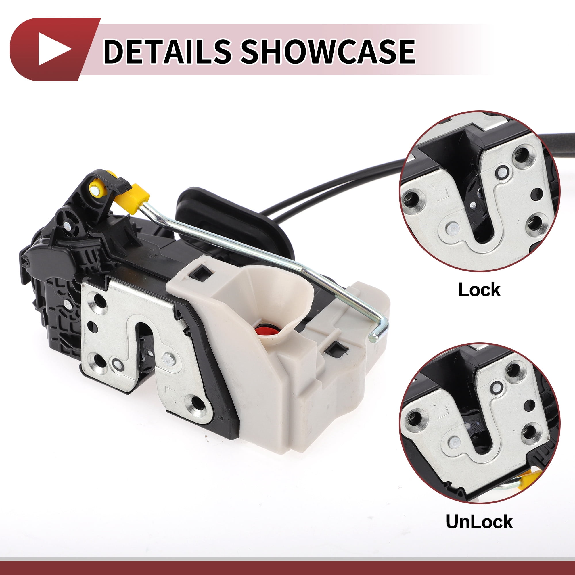 Unique Bargains Power Door Lock Actuator Motor for Kia Optima 2011-2013 Front Left