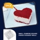 thumbnail image 3 of Injueey Herramientas cuadradas de silicona para pasteles, molde antiadherente para repostería, Mousse reutilizable, gelatina, pudín, bandeja para Herramientas y accesorios para hornear Injueey HA080947-00, 3 of 6
