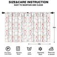 thumbnail image 2 of Blackout Kids Curtains,Floral Princess Unicorn Pattern Childrens Insulated Curtains Set Of 2,Bedroom Essentials,Toddler Room Decor 42"x54", 2 of 5