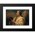 thumbnail image 2 of Nicolas Auguste Galimard 18x13 Black Modern Framed Museum Art Print Titled - Allegory of Science or Astronomy (1856), 2 of 5