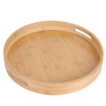 thumbnail image 2 of Food Tray, Serving Plate, Round Serving Tray, Fine Workmanship  Drinks For Coffee Any Food For Tea, 2 of 8