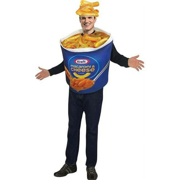 Rasta Imposta Kraft Macaroni and Cheese Cup Costume Mens Halloween Costumes,