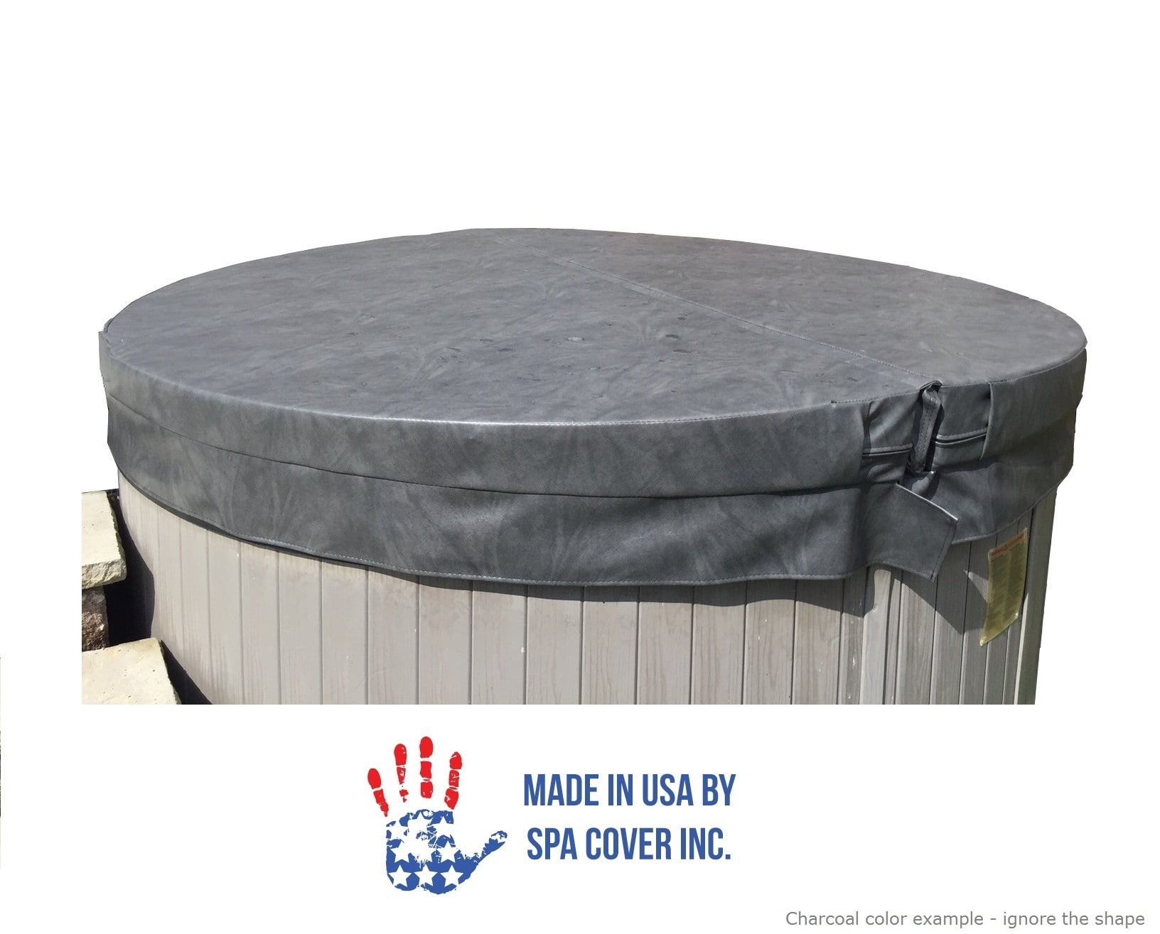 Brown Hot Springs Tiger River Bengal Replacement Spa Cover and Hot Tub Cover 
