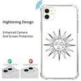 thumbnail image 4 of Sun and Moon Case Compatible with iPhone 11,Unique Art Design TPU Bumper Cover Case, 4 of 6
