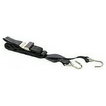 Seachoice Premium Gunwale Trailer Tie Down Strap, 2" Wide, Black