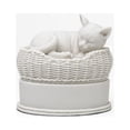 thumbnail image 5 of Perfect Memorials White Cat in Basket Cremation Urn, 5 of 6