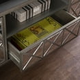 thumbnail image 2 of SEI Furniture Downley Wood TV-Media Stand for TVs up to 51" in Silver, 2 of 5