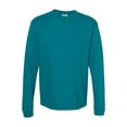 thumbnail image 2 of Comfort Colors - Garment-Dyed Heavyweight Long Sleeve T-Shirt - 6014 - Topaz Blue, 2 of 3