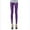 Purple, variant on Women's Skinny Leggings High Waisted Glossy Stretch Tights Pants Dance Yoga Thin Leggings One Size