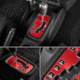 thumbnail image 4 of Trim Gear Frame Cover Gear Shift Box Cover for Jeep Wrangler 2012- JK JKU Sport Gear Shift Panel Trim Interior Decoration, 4 of 5