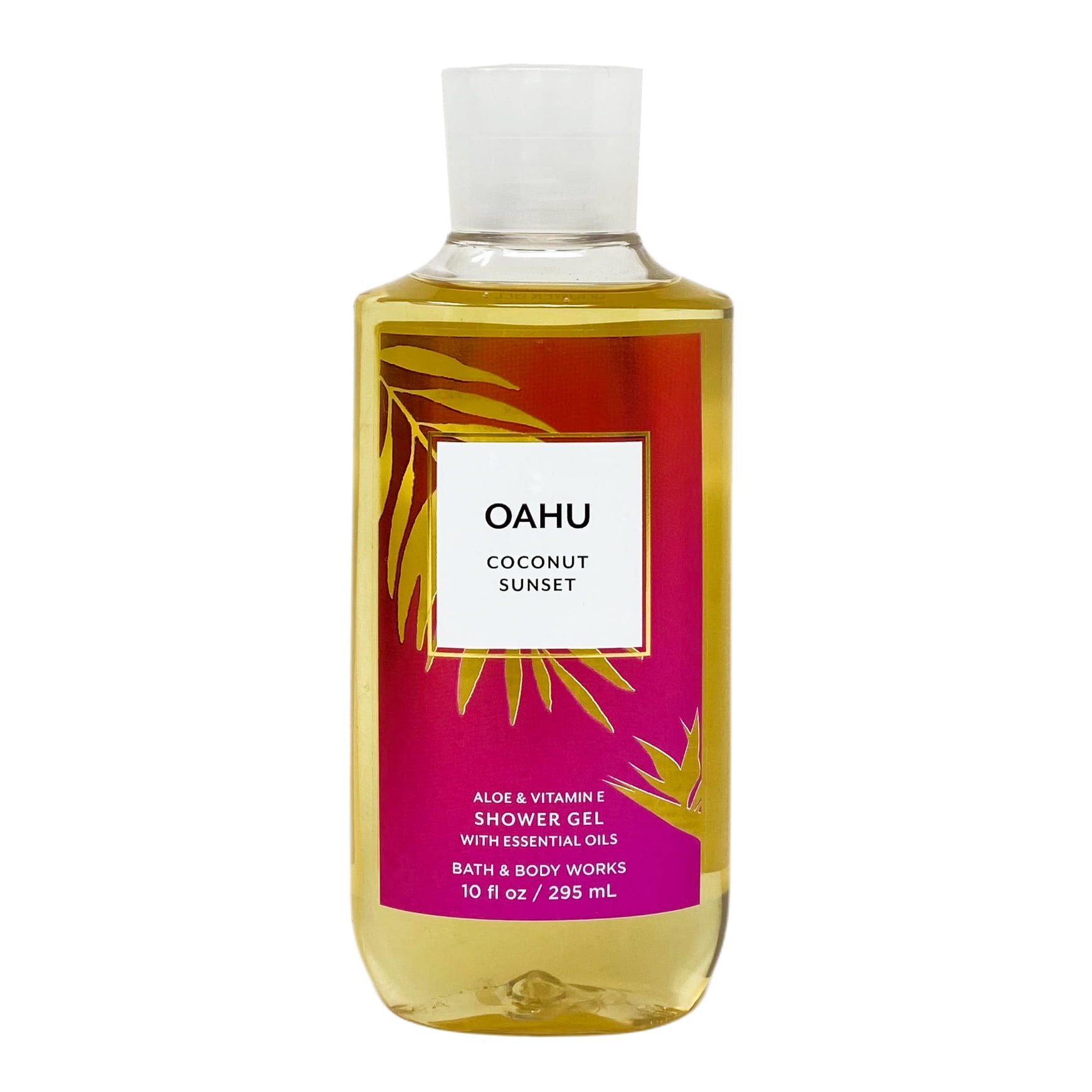 Bath & Body Works Oahu Coconut Sunset Aloe & Vitamin E Shower Gel Twin Pack, Coconut Blossom