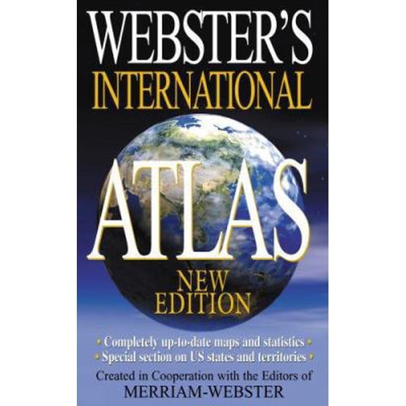 Pre-Owned Webster's International Atlas (Paperback) 1596950196 9781596950191