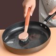 thumbnail image 5 of CSCHome Scrubbing Brush Pot Scrubber Brush Non-slip Handle Long-Lasting Bristles Dishwasher Safe Cleaning, Pots and Pans and Kitchen Sinks, 5 of 11
